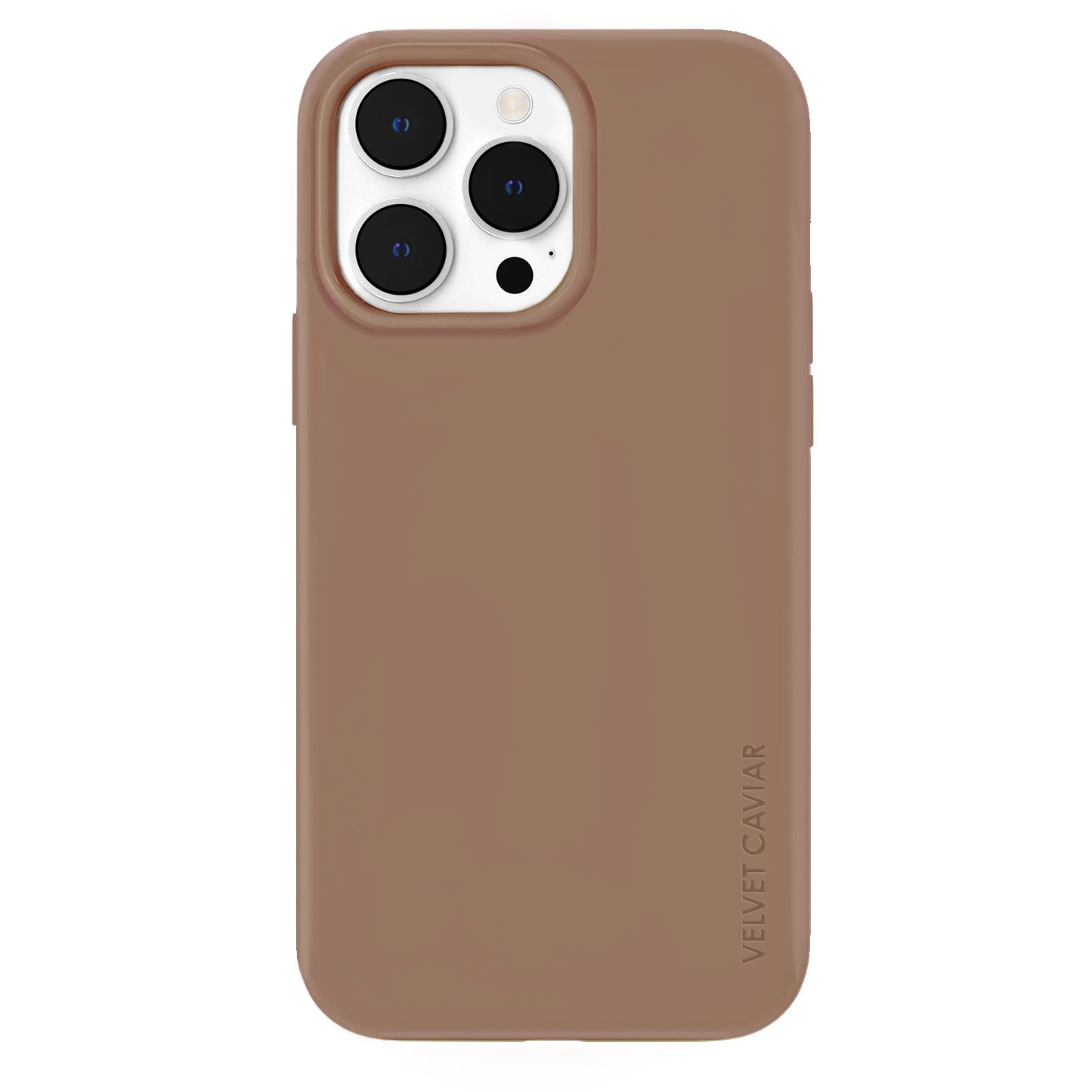 Brown Silicone iPhone Case