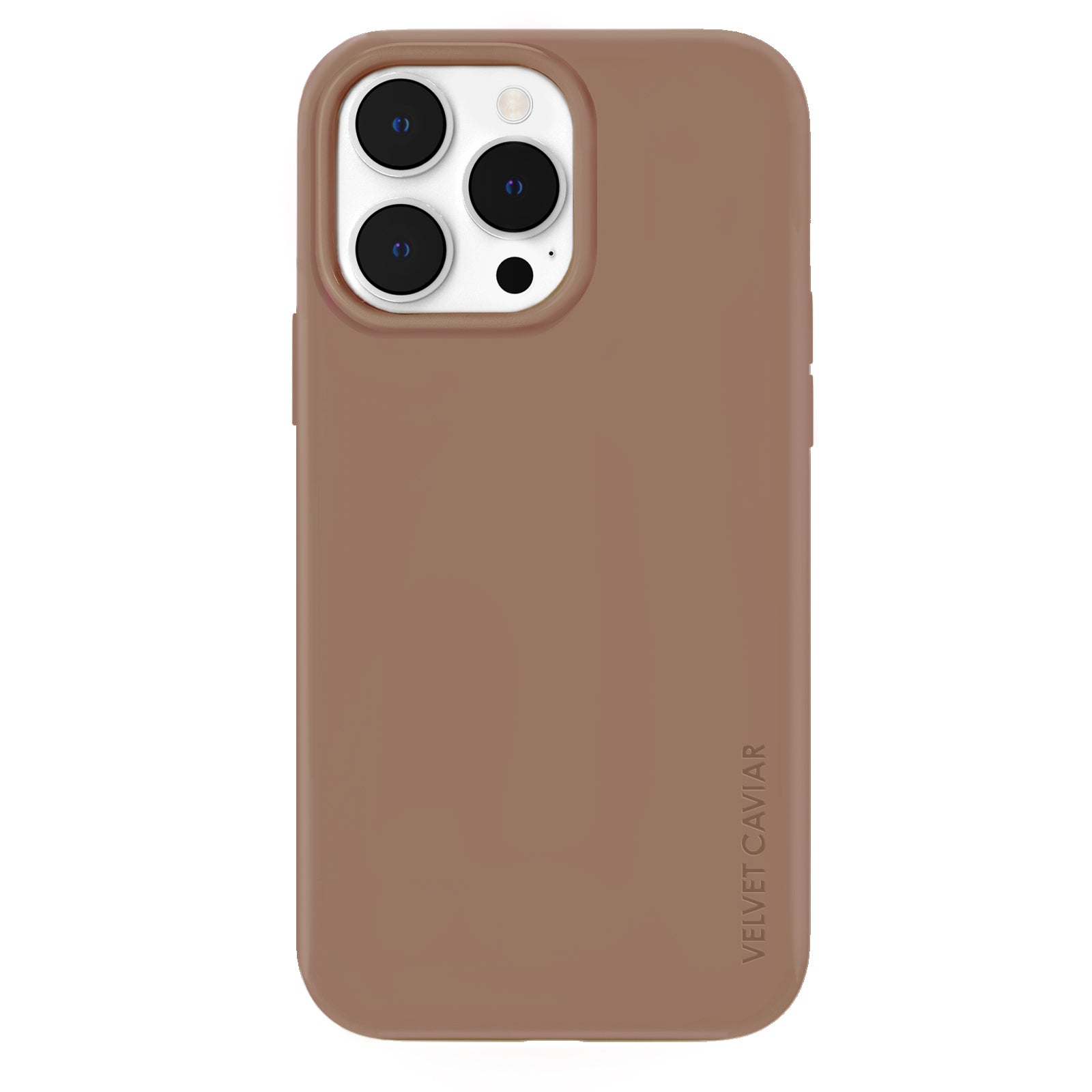 Brown Silicone iPhone Case