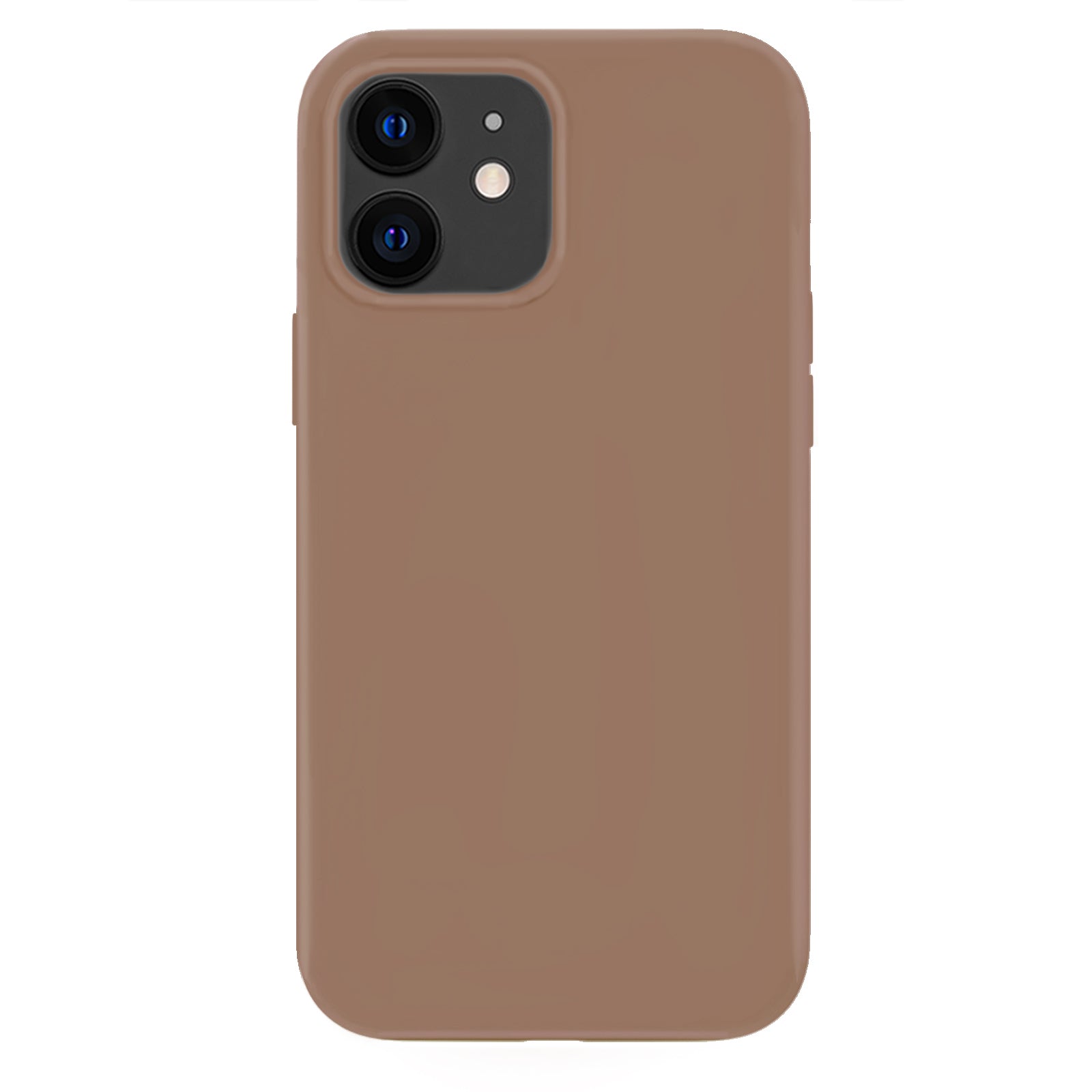 Brown Silicone iPhone Case