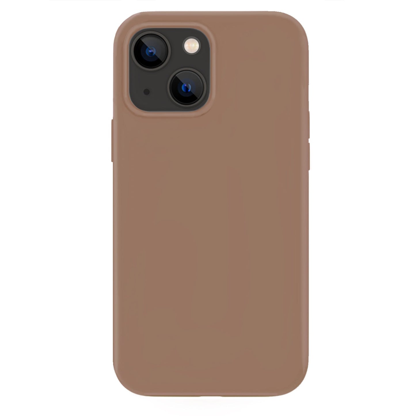 Brown Silicone iPhone Case