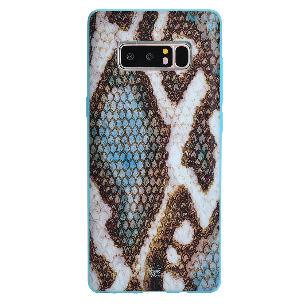 Blue Snakeskin Samsung Galaxy Case