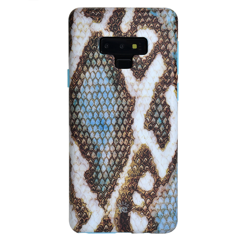 Blue Snakeskin Samsung Galaxy Case