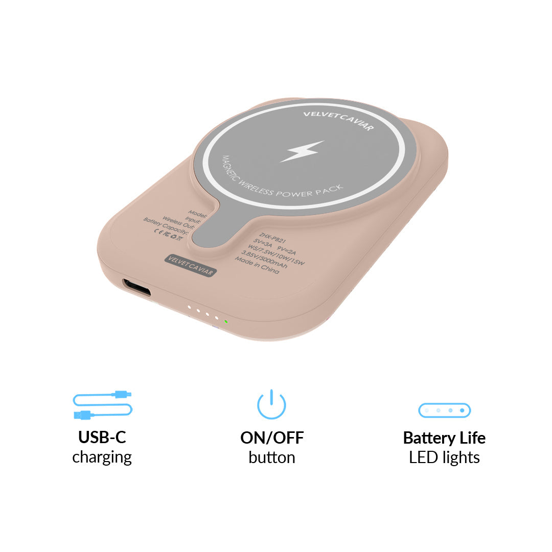 Bunnies & Bows MagSafe Battery Power Pack