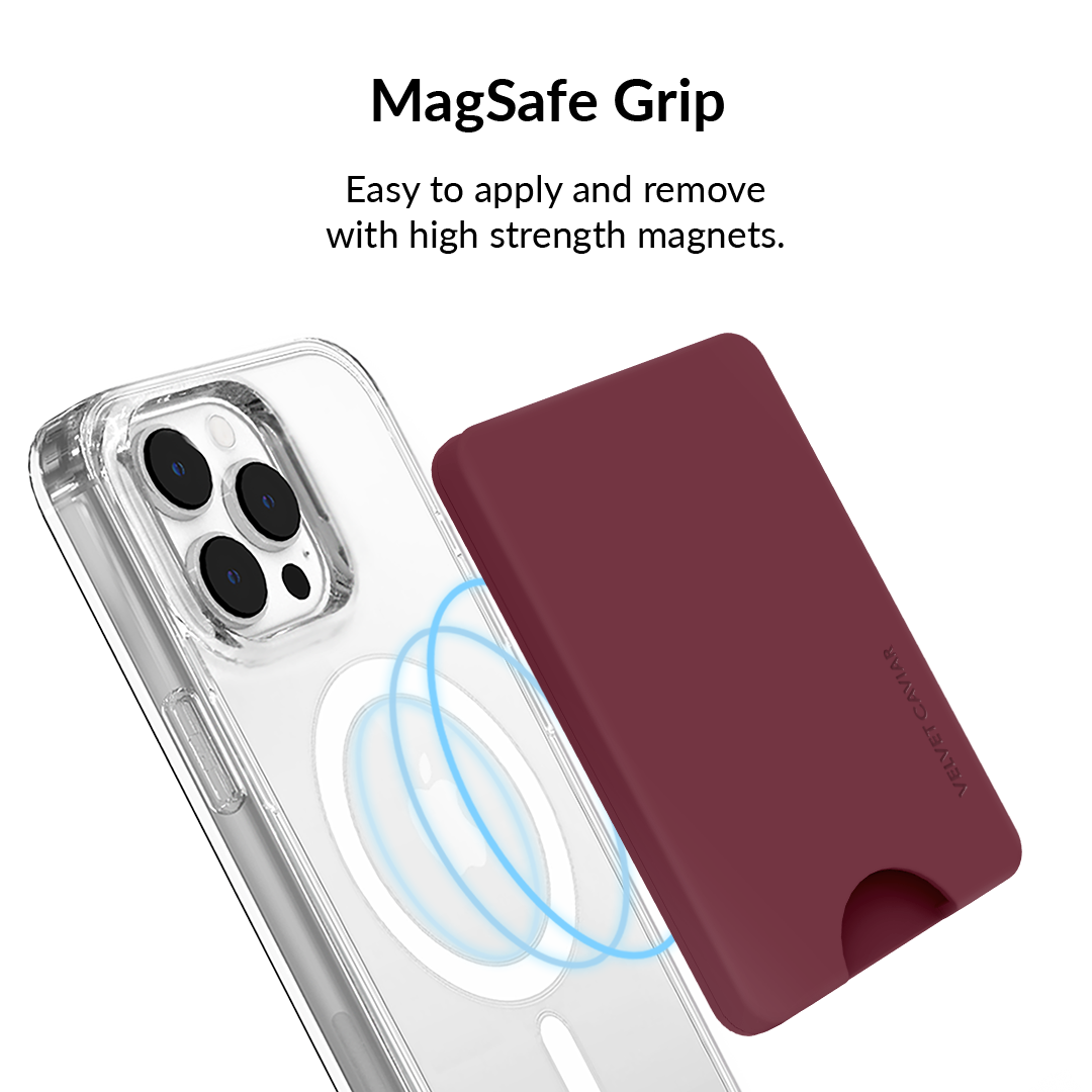 Burgundy 1990 MagSafe Wallet