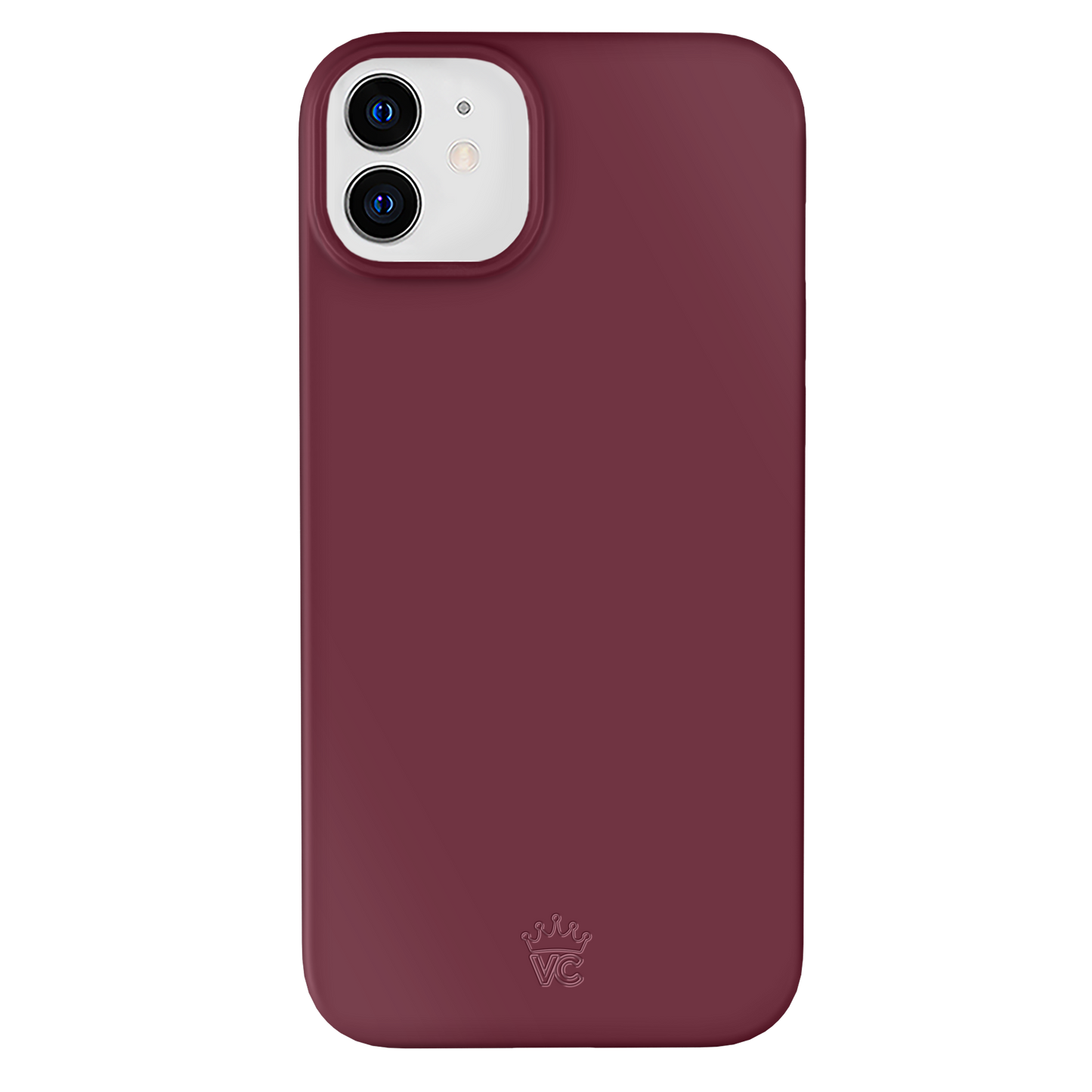 Burgundy 1990 iPhone Case