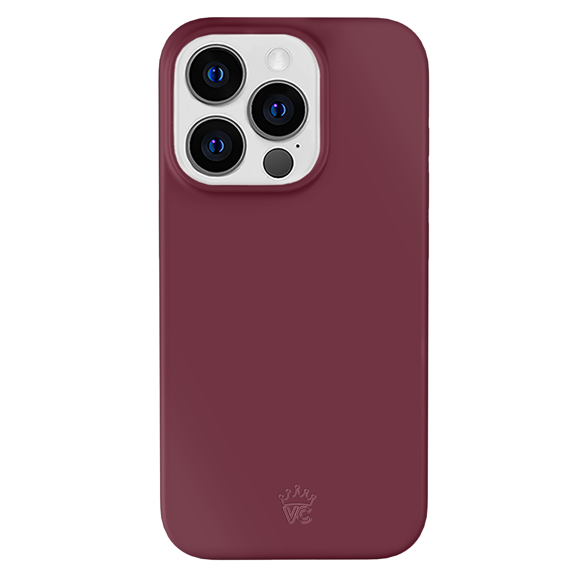 Burgundy 1990 iPhone Case