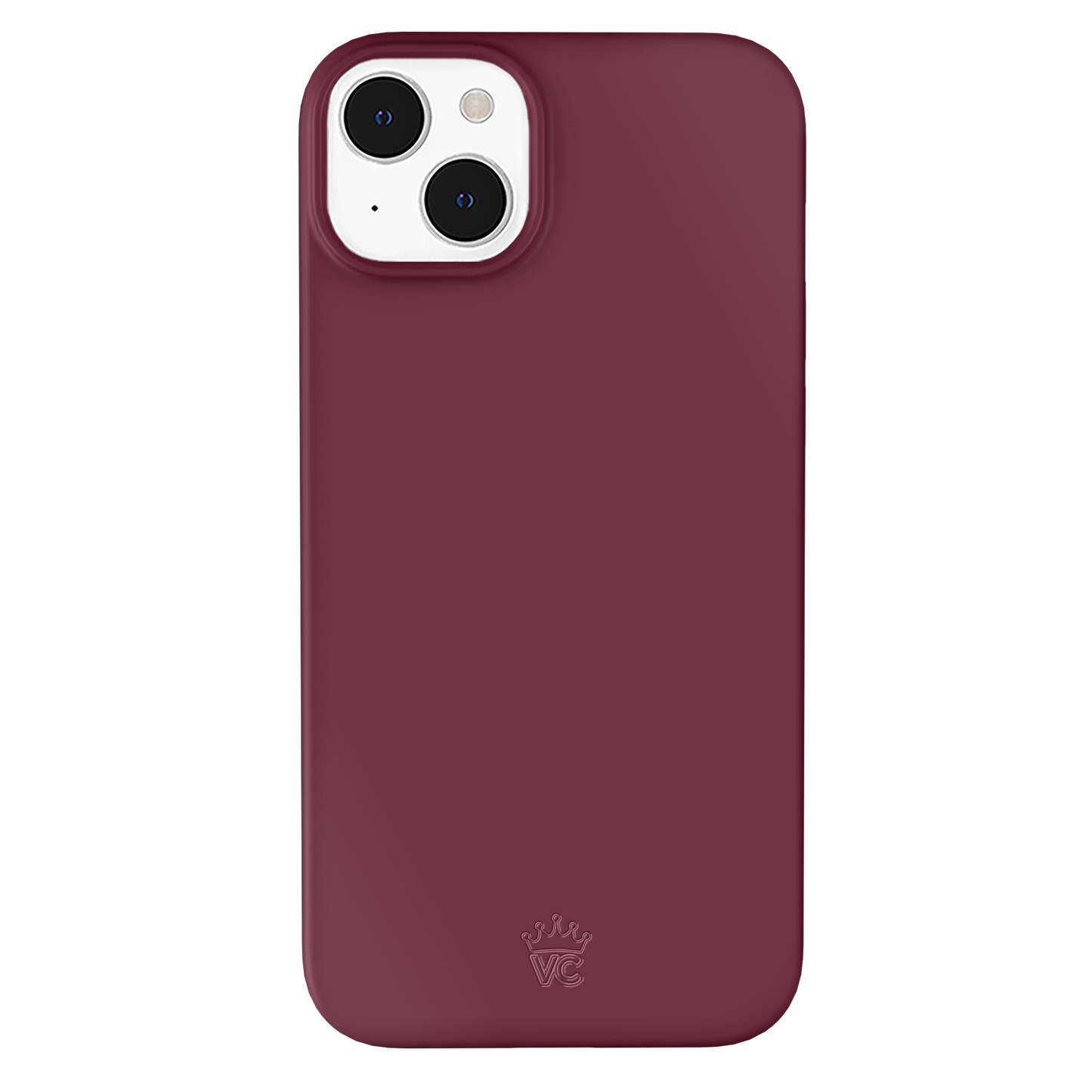 Burgundy 1990 iPhone Case
