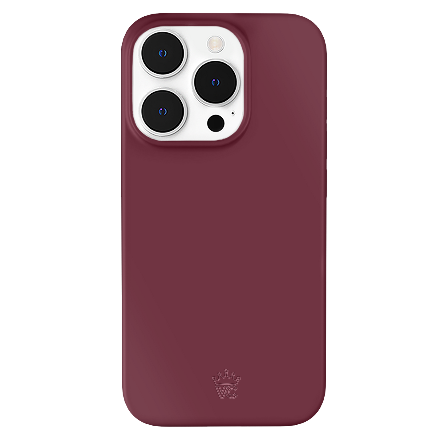 Burgundy 1990 iPhone Case