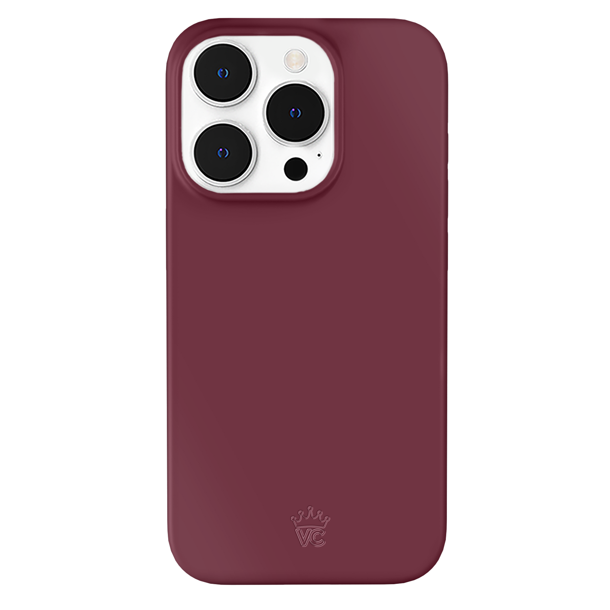 Burgundy 1990 iPhone Case