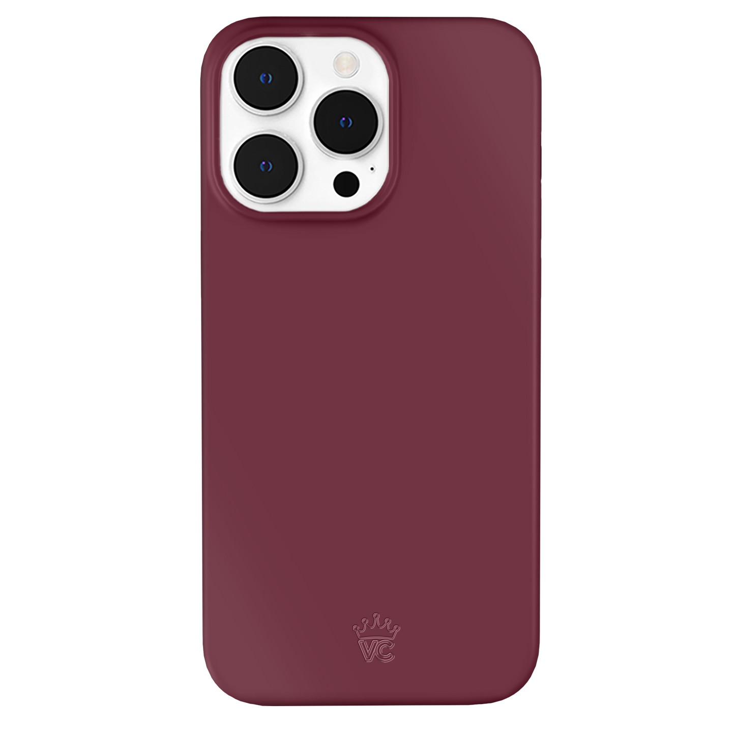Burgundy 1990 iPhone Case