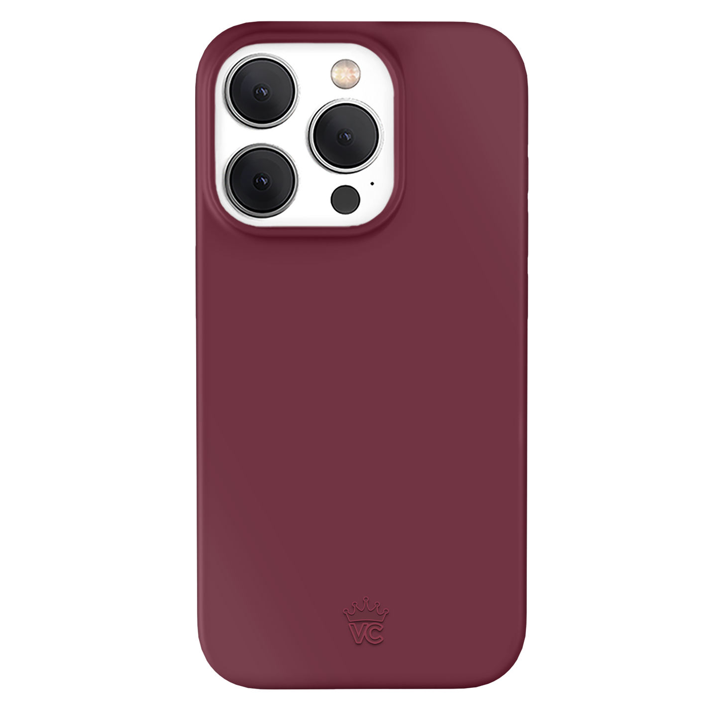 Burgundy 1990 iPhone Case