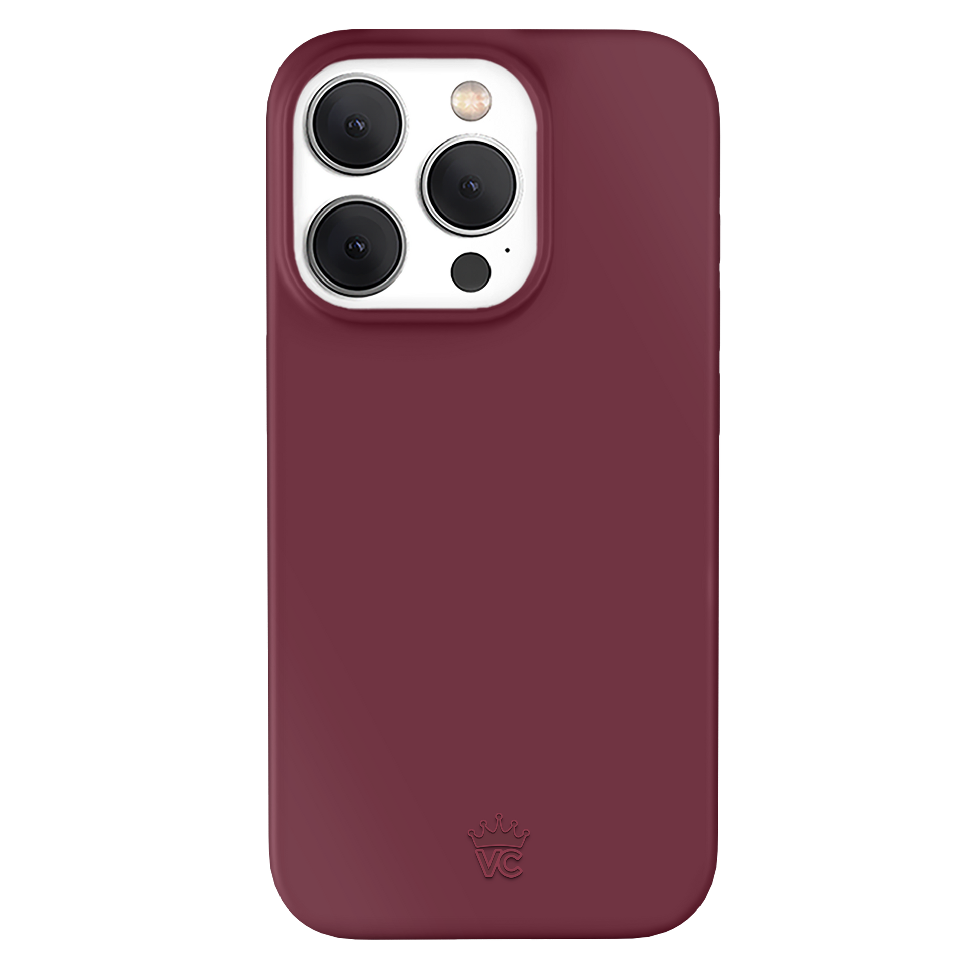 Burgundy 1990 iPhone Case