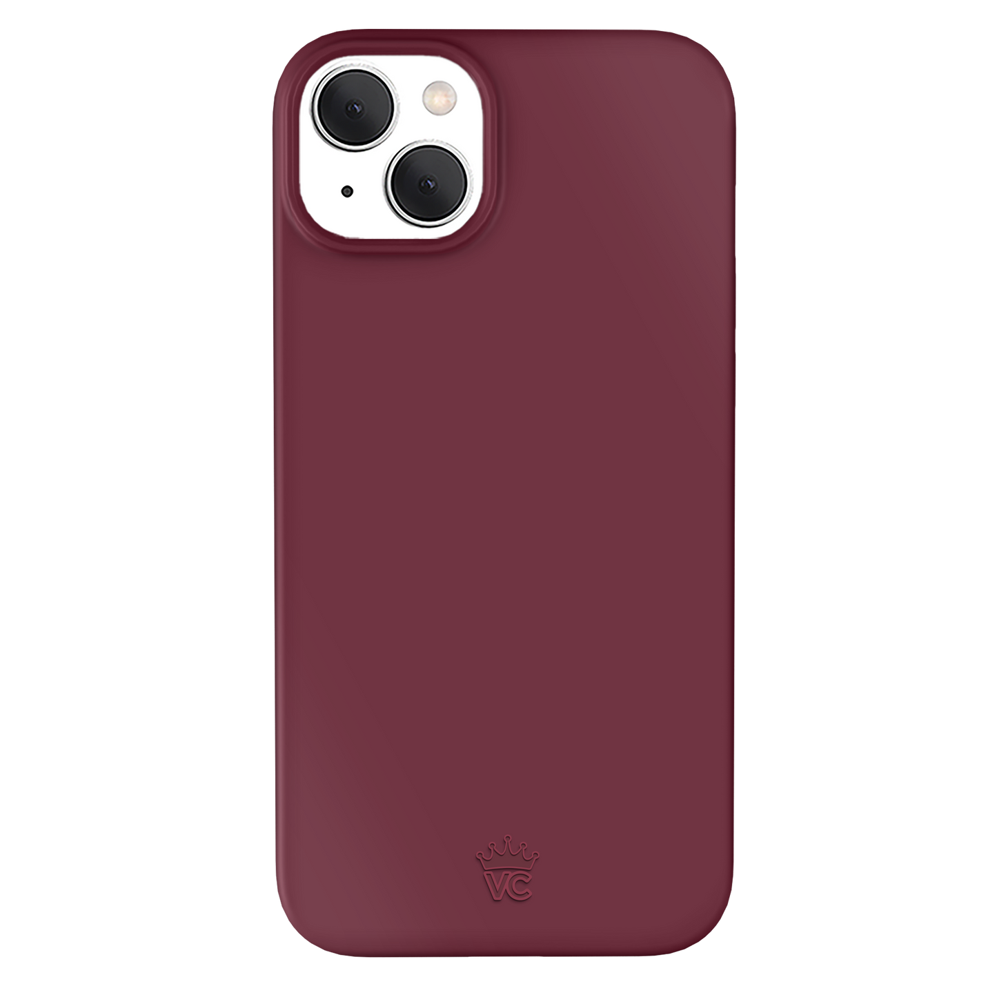Burgundy 1990 iPhone Case