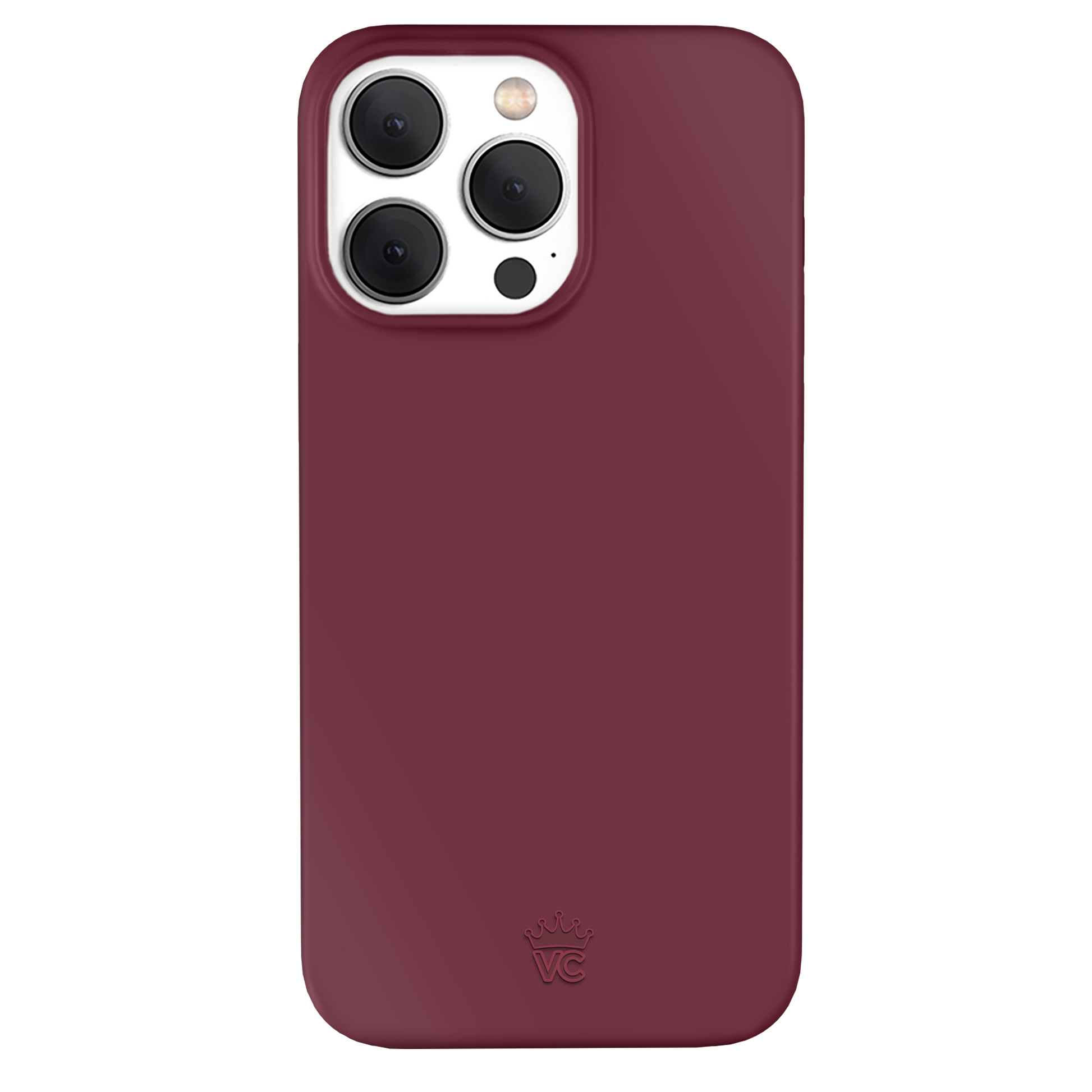 Burgundy 1990 iPhone Case