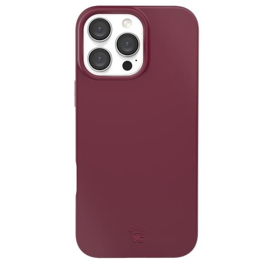 Burgundy 1990 iPhone Case