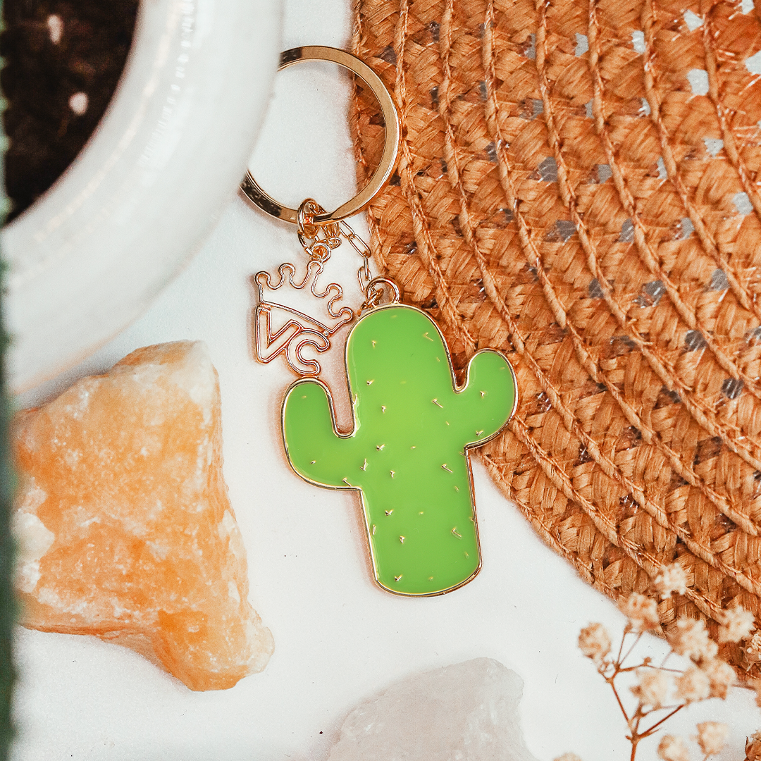 Cactus Keychain