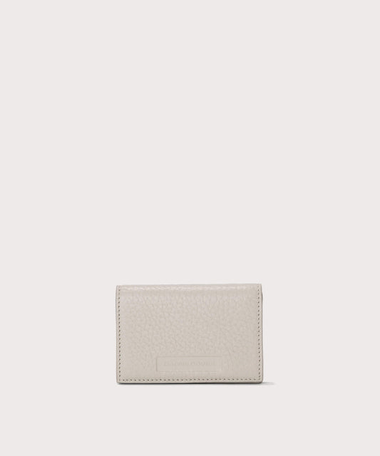 Accordion Card Case in Bone
