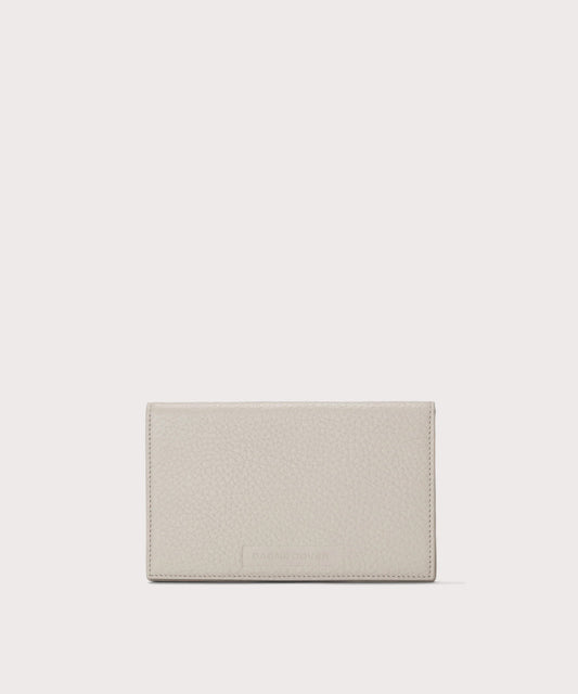 Accordion Travel Wallet in Bone