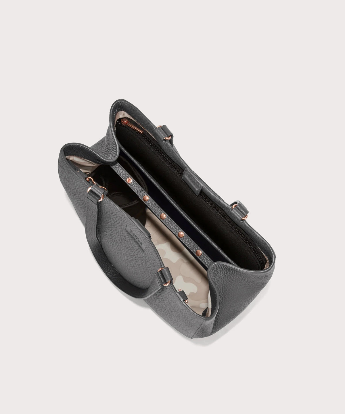 Allyn Tote in Graphite, Medium