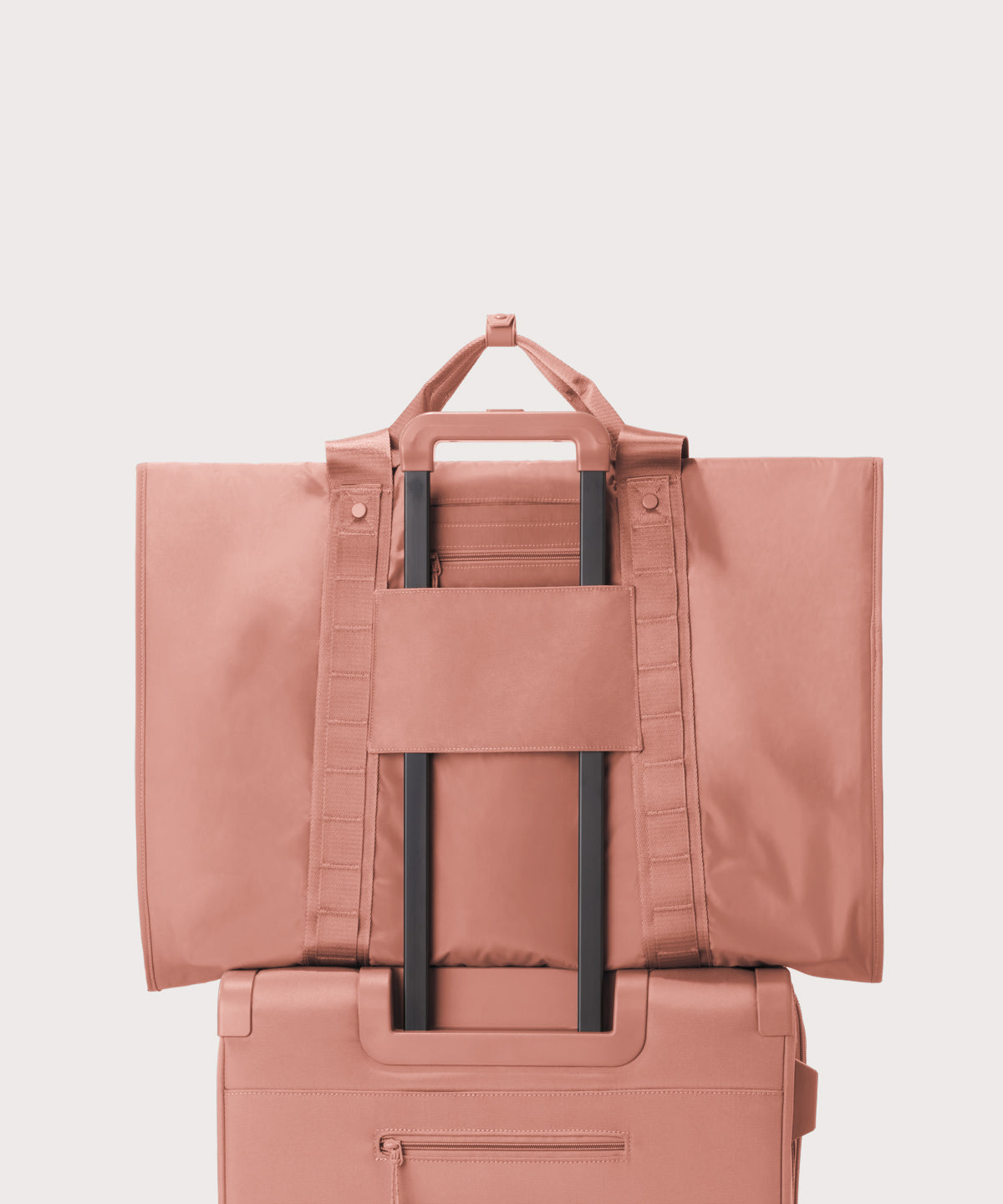 Capri Garment Bag in Warm Dust