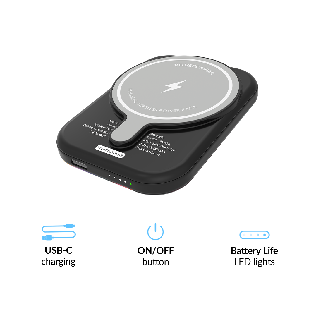 Aurora Butterfly MagSafe Battery Power Pack