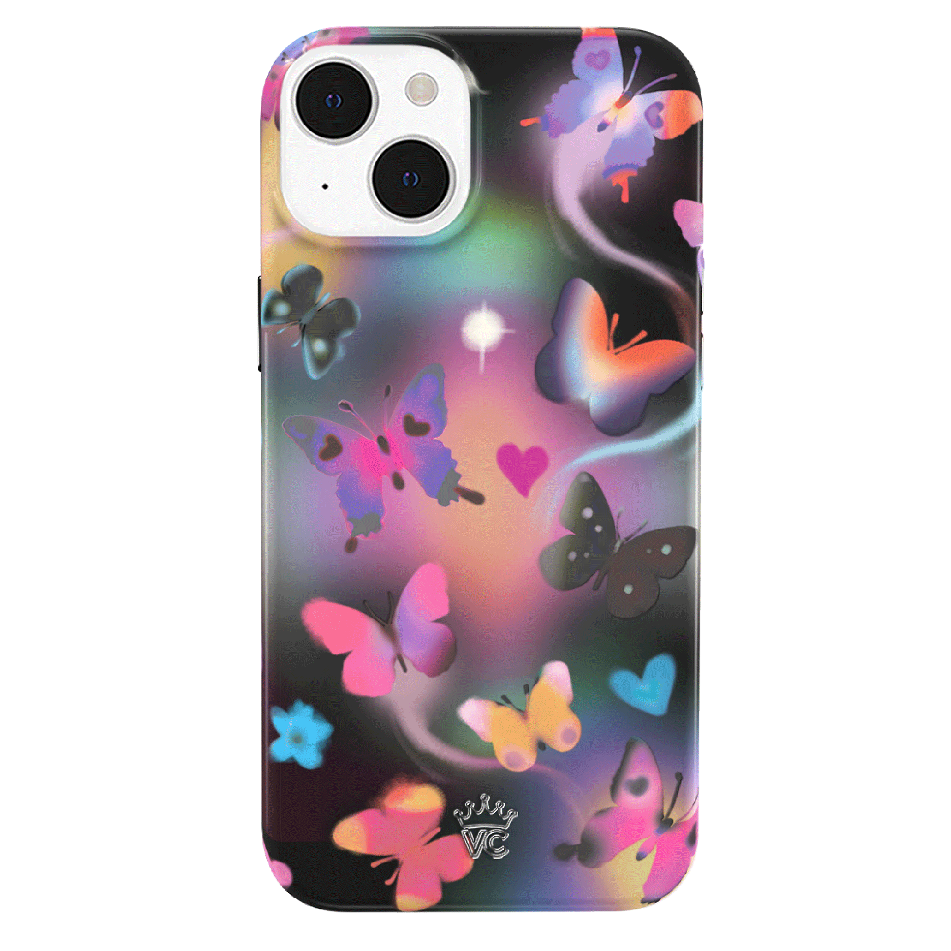 Aurora Butterfly iPhone Case