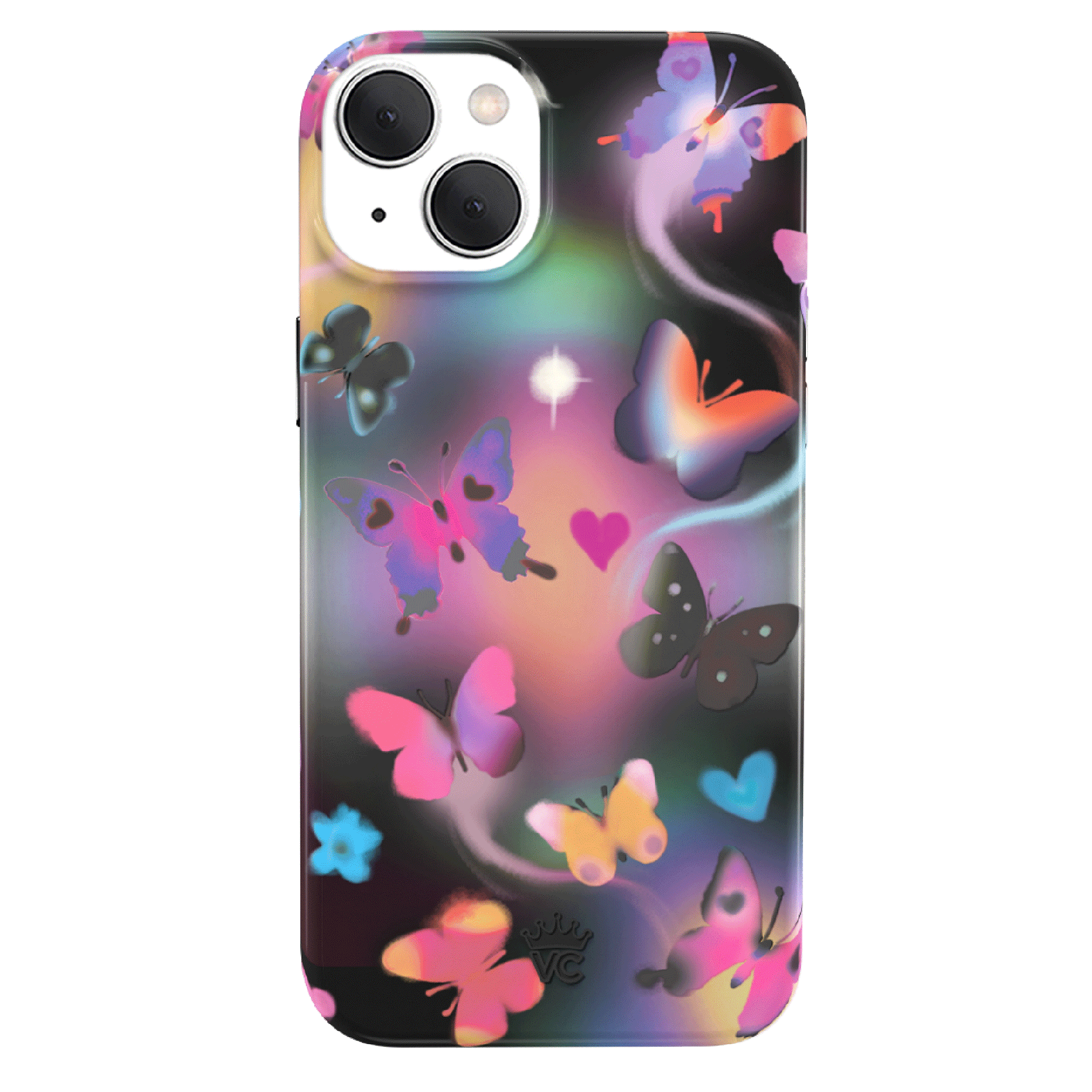 Aurora Butterfly iPhone Case