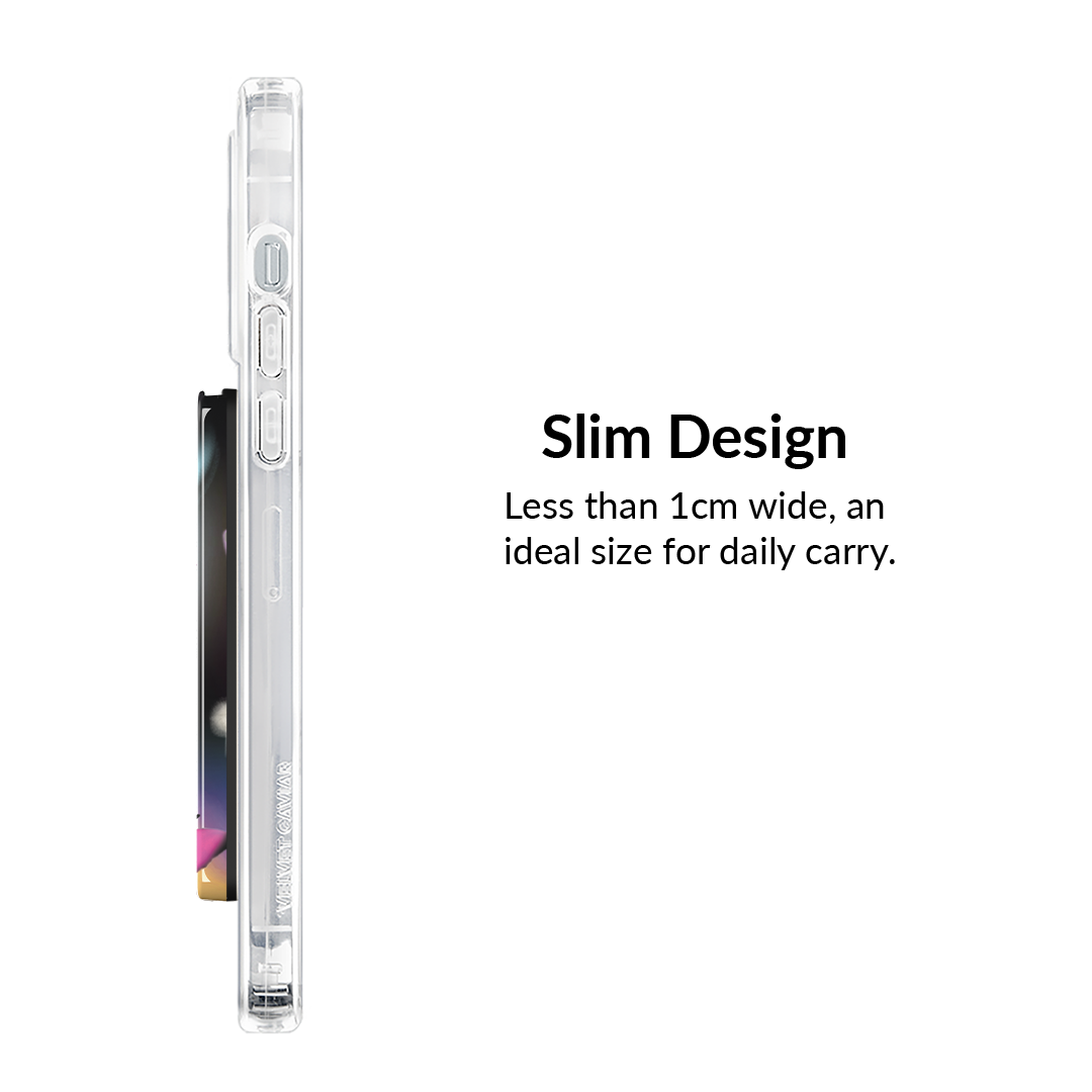 Aurora Butterfly MagSafe Wallet