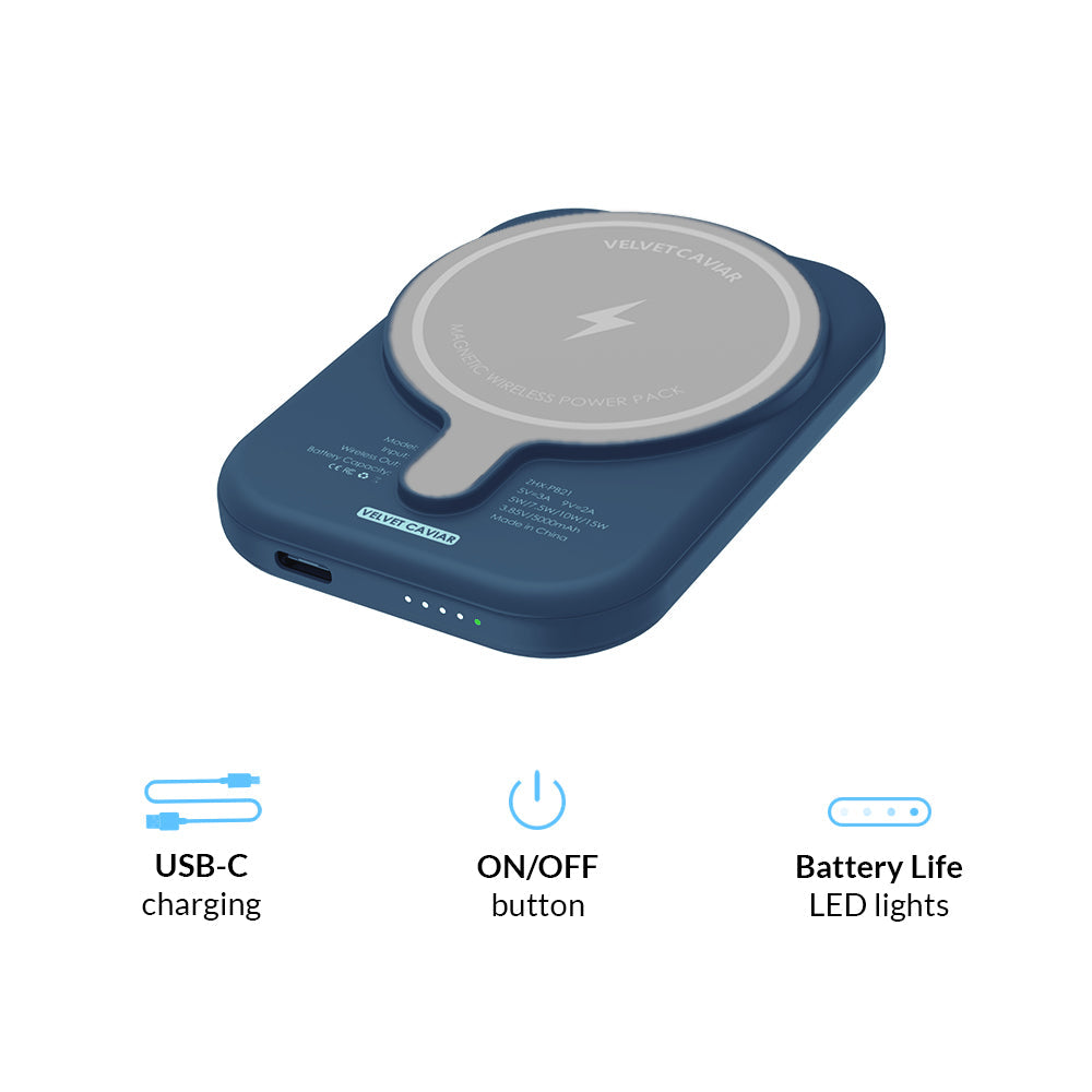 Blue Jean Baby MagSafe Battery Power Pack