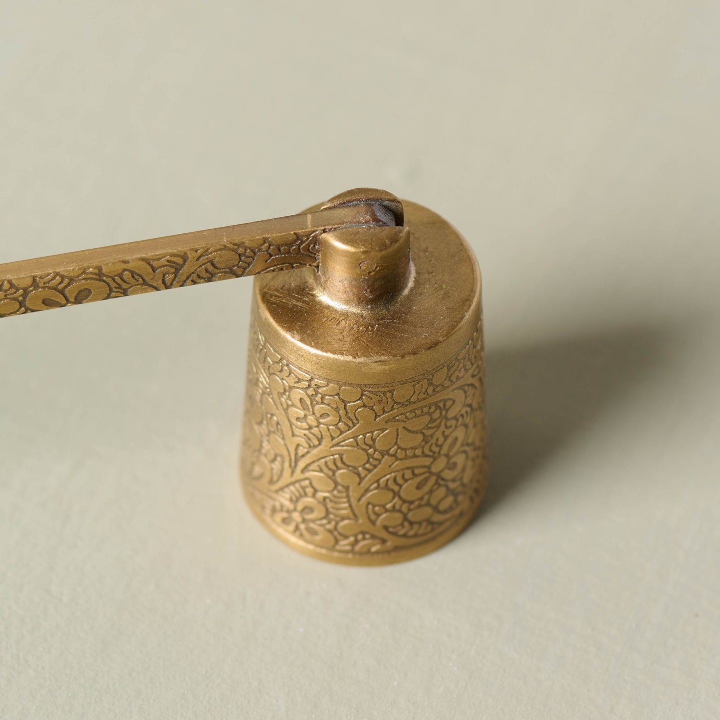 Antique Brass Candle Snuffer