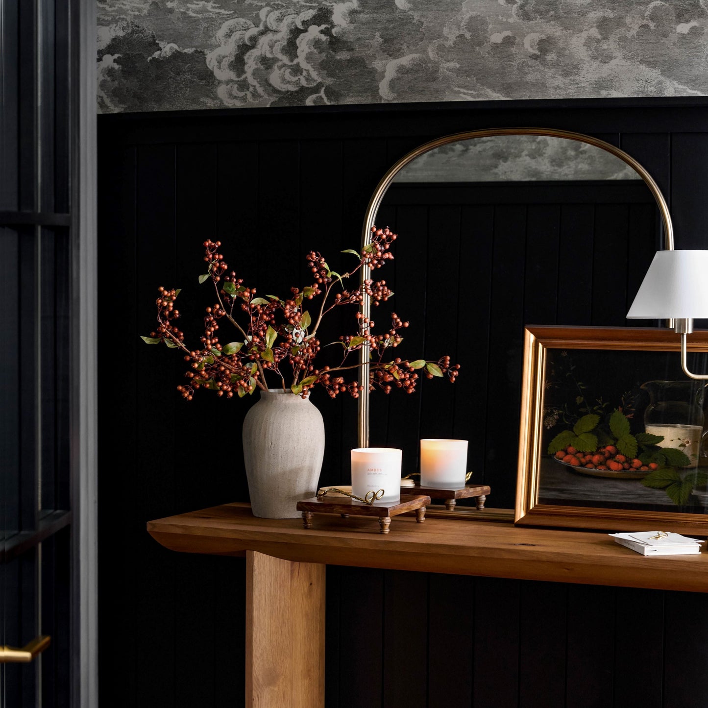 Archer Brass Metal Framed Mirror