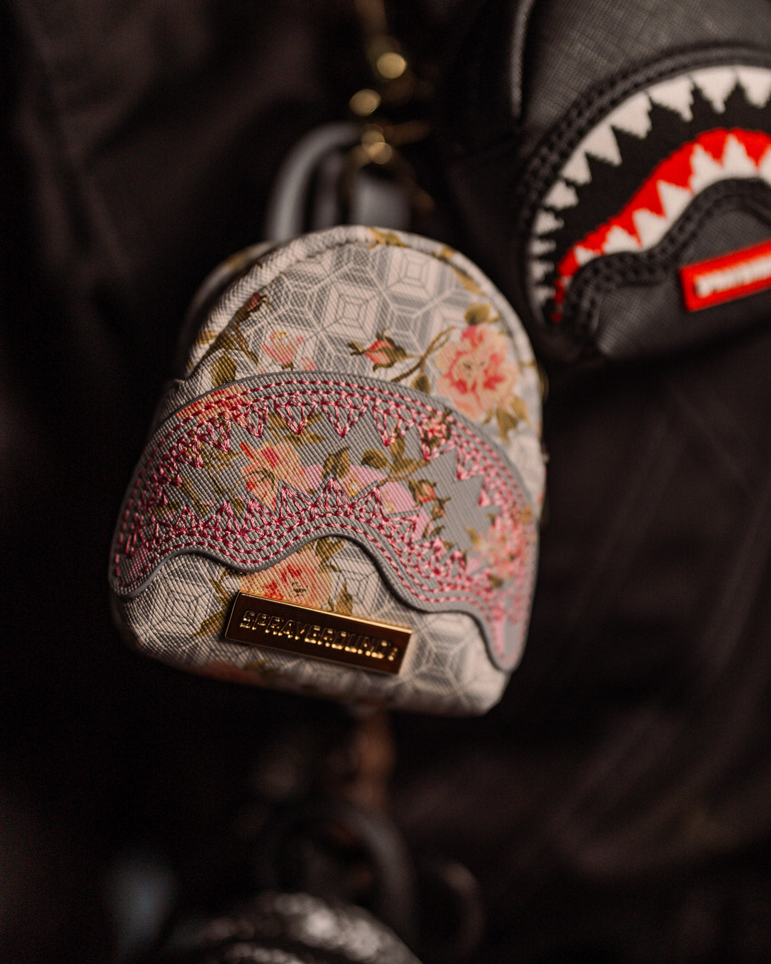 A.I. AFRICAN INTELLIGENCE ELEGANT ENERGY BACKPACK KEYCHAIN