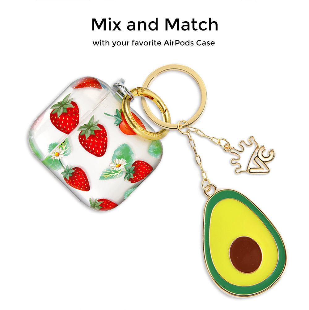 Avocado Keychain