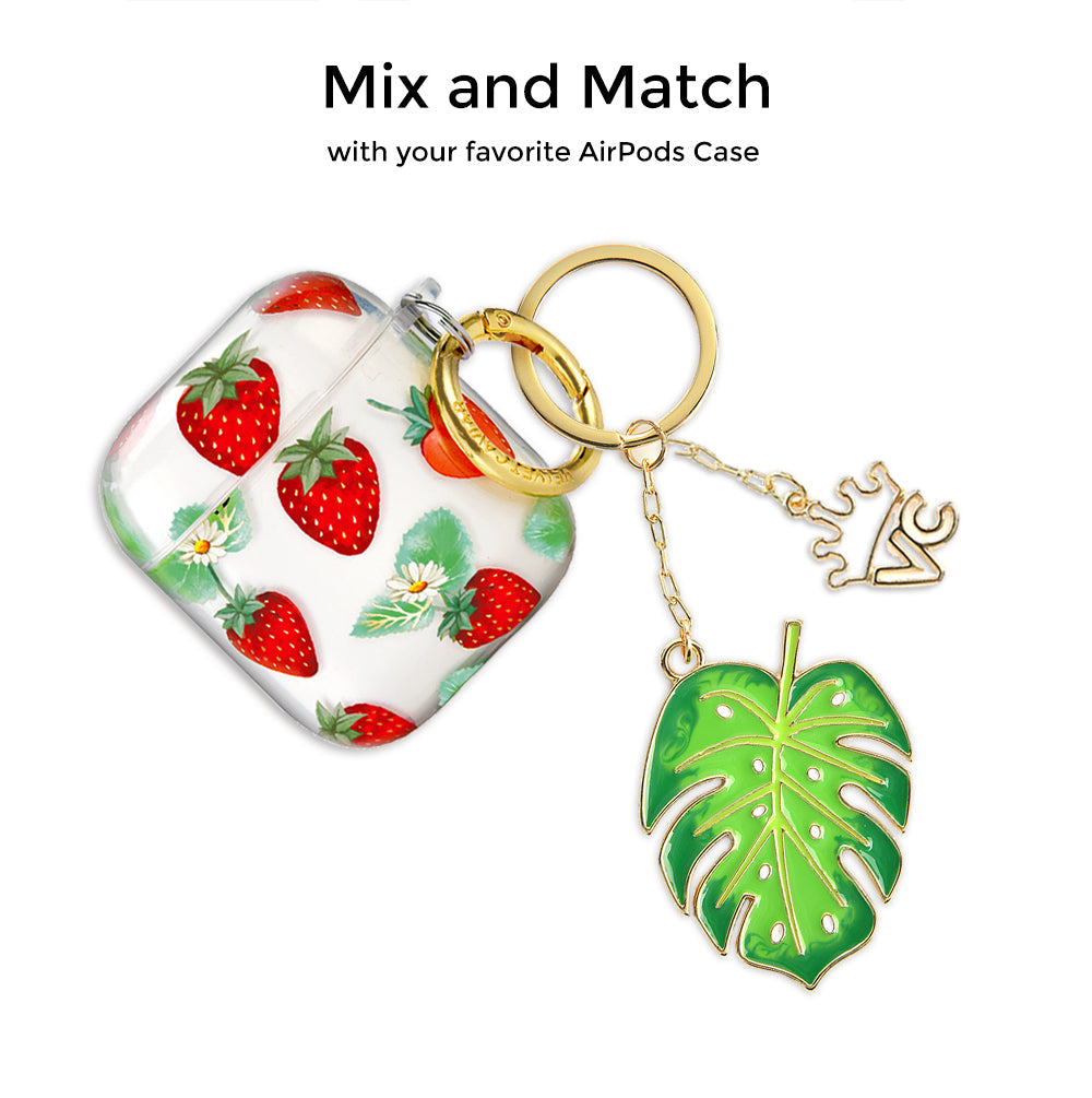 Banana Leaf Keychain