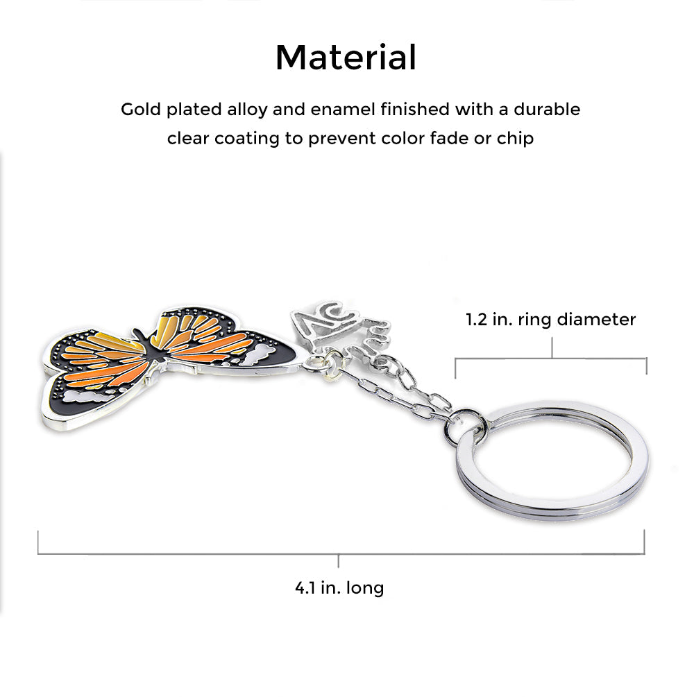 Butterfly Keychain