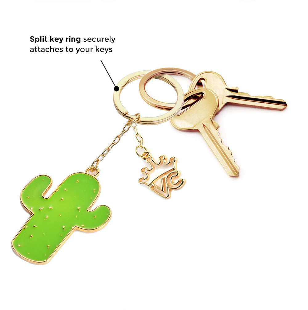 Cactus Keychain