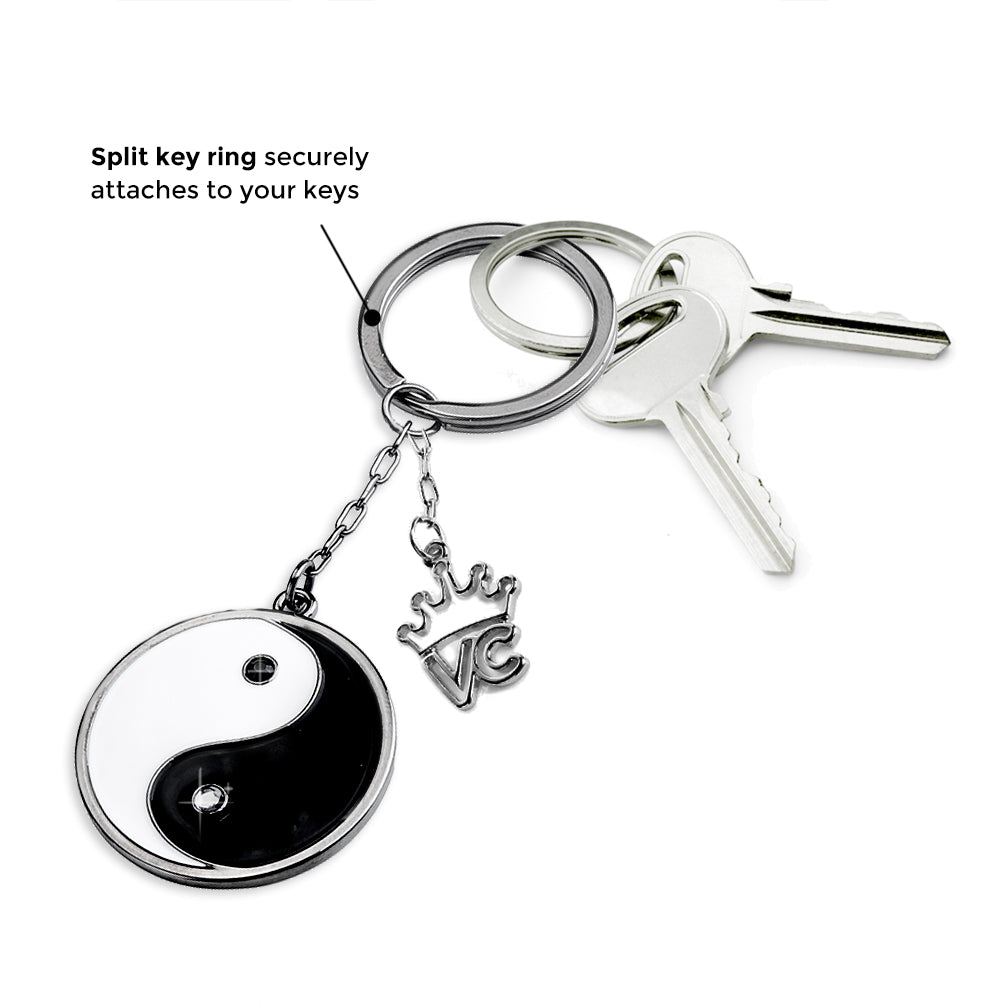 Yin Yang Keychain