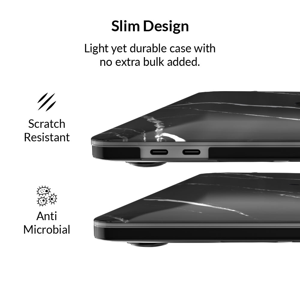 Black Marble MacBook Case 2.0