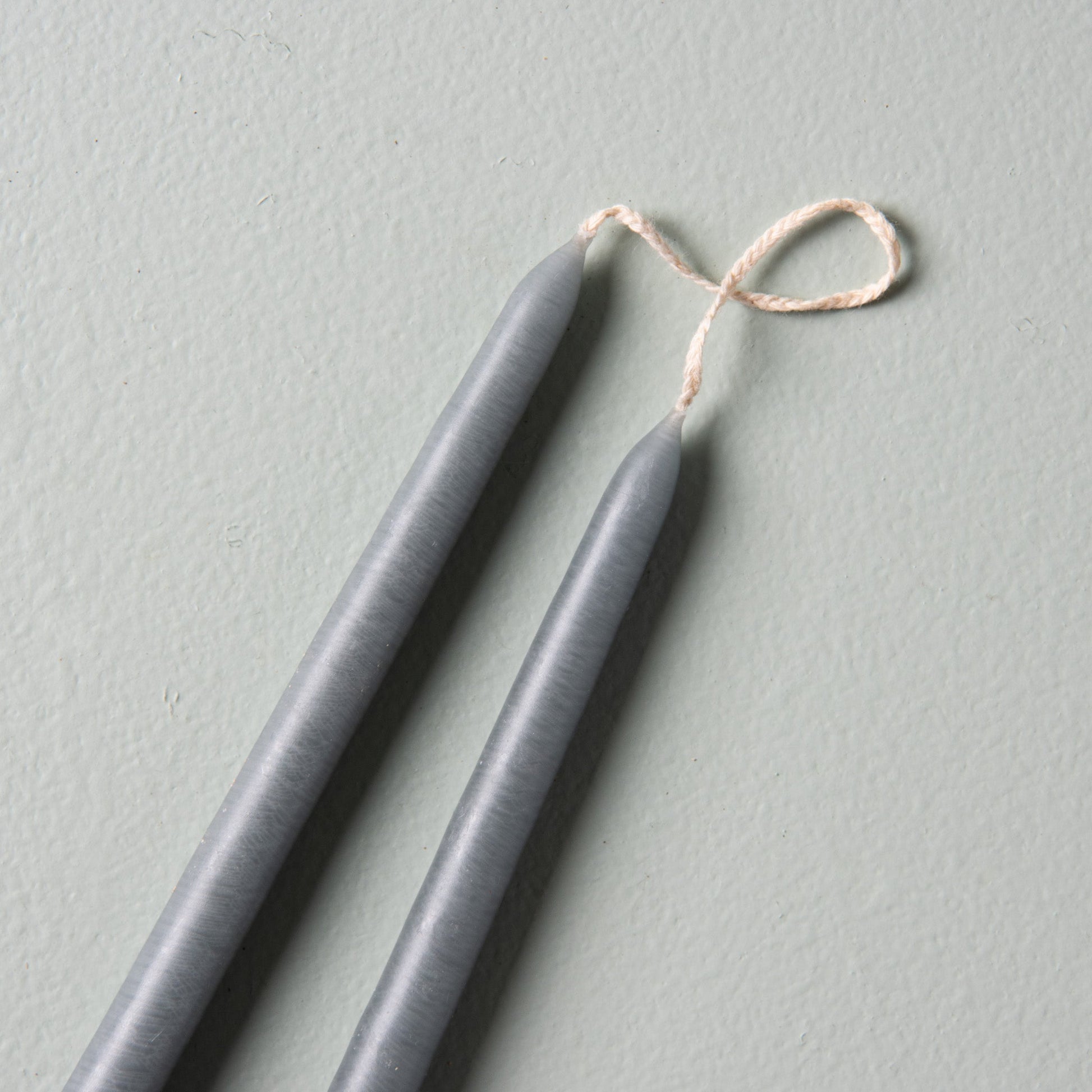 10" Hand Dipped Spun Finish Tiny Tapers