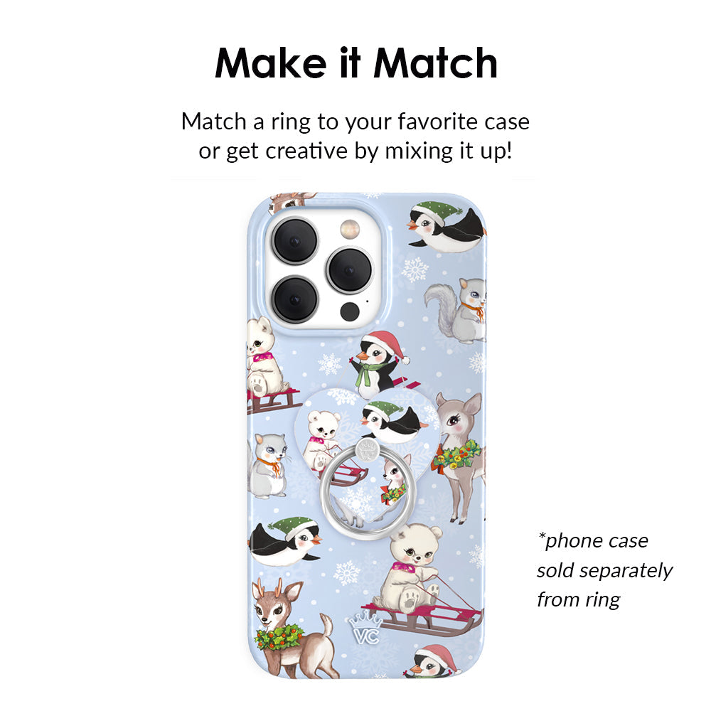 Winter Wonderland Baby Animals Phone Ring