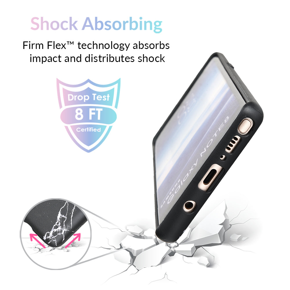 Black Marble Samsung Case