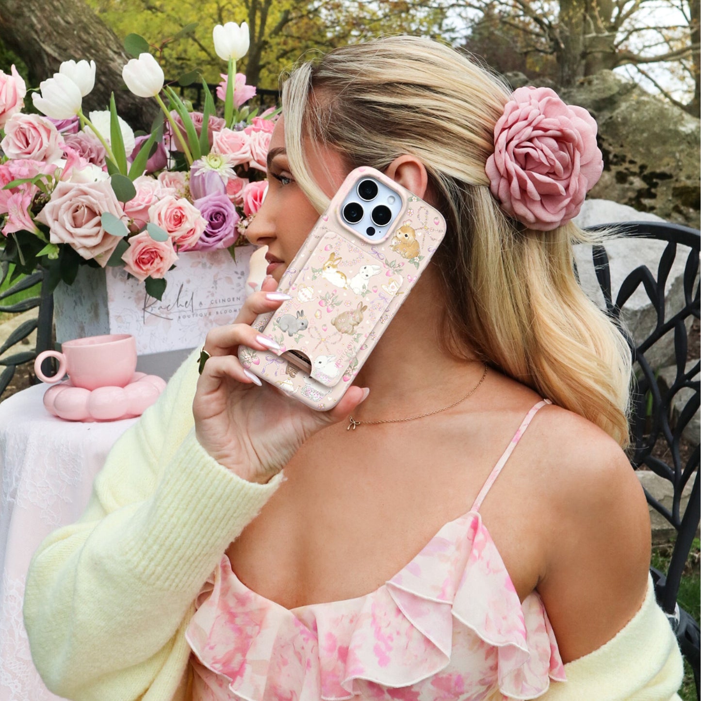 Bunnies & Bows MagSafe Wallet