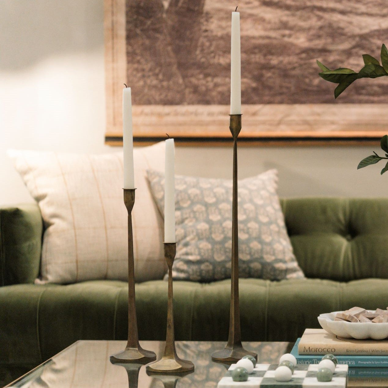 Antique Brass Gatecrest