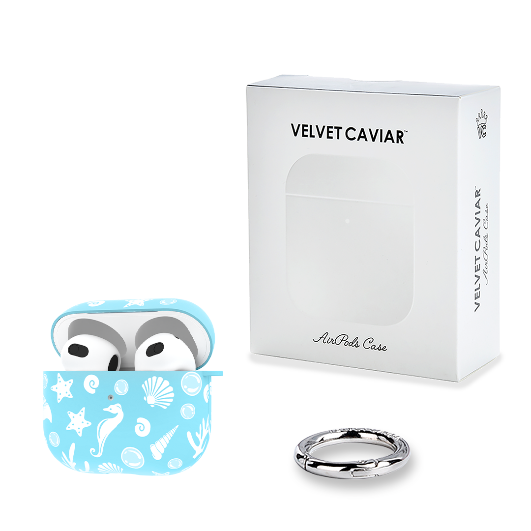 Aquamarine Holo AirPod Case