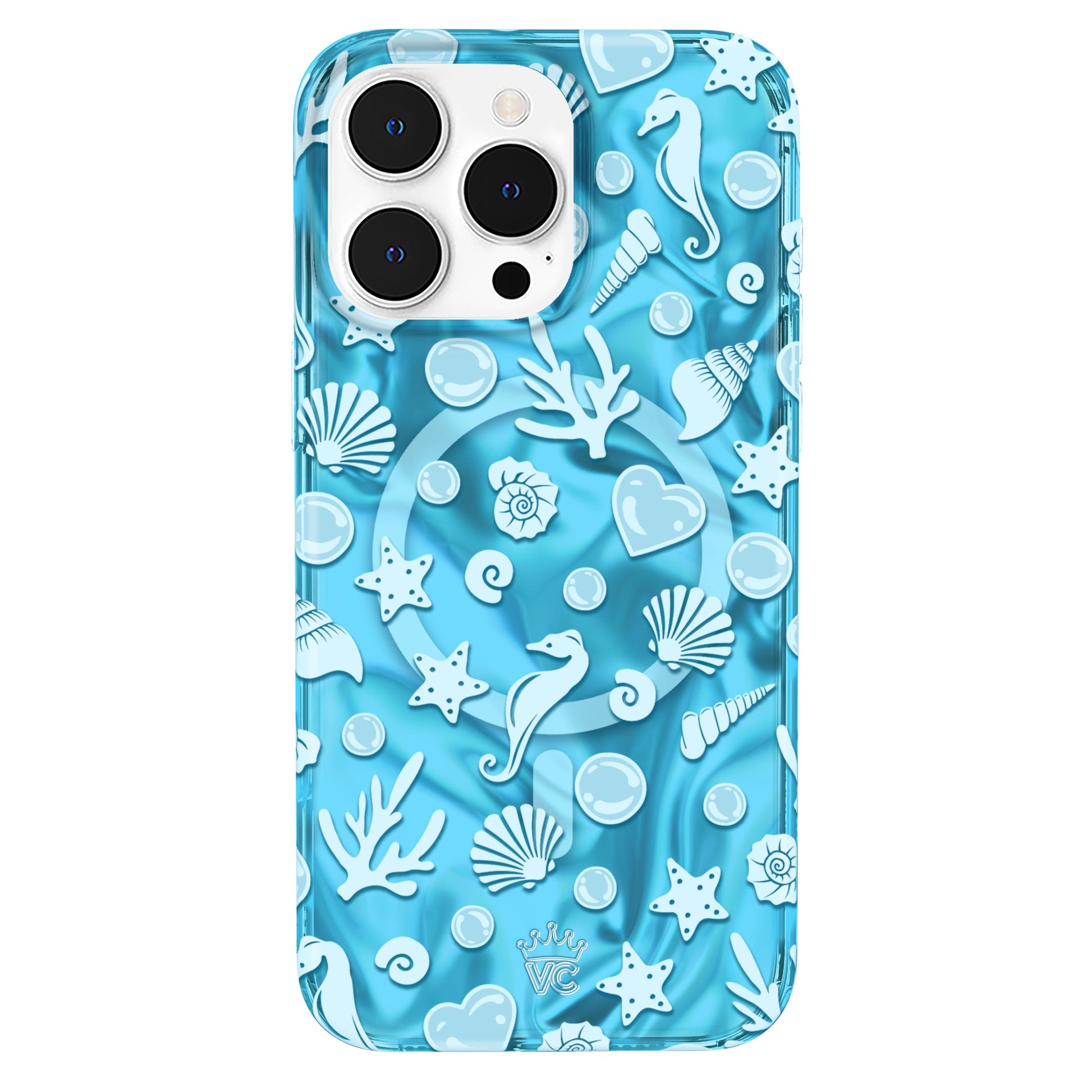 Aquamarine Holo iPhone Case