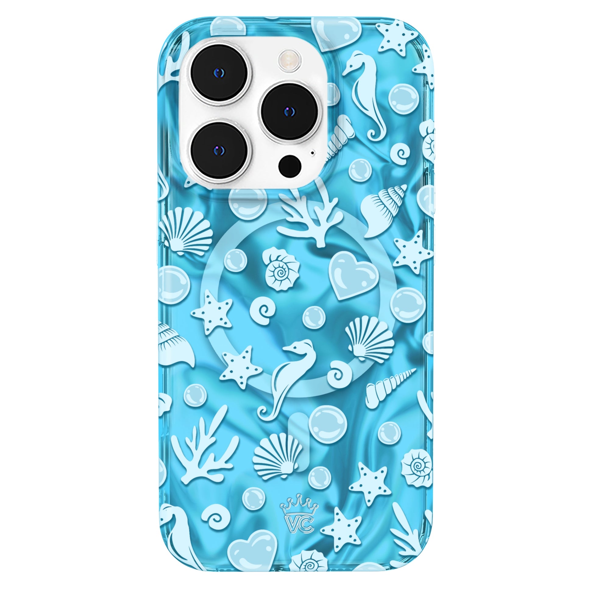 Aquamarine Holo iPhone Case