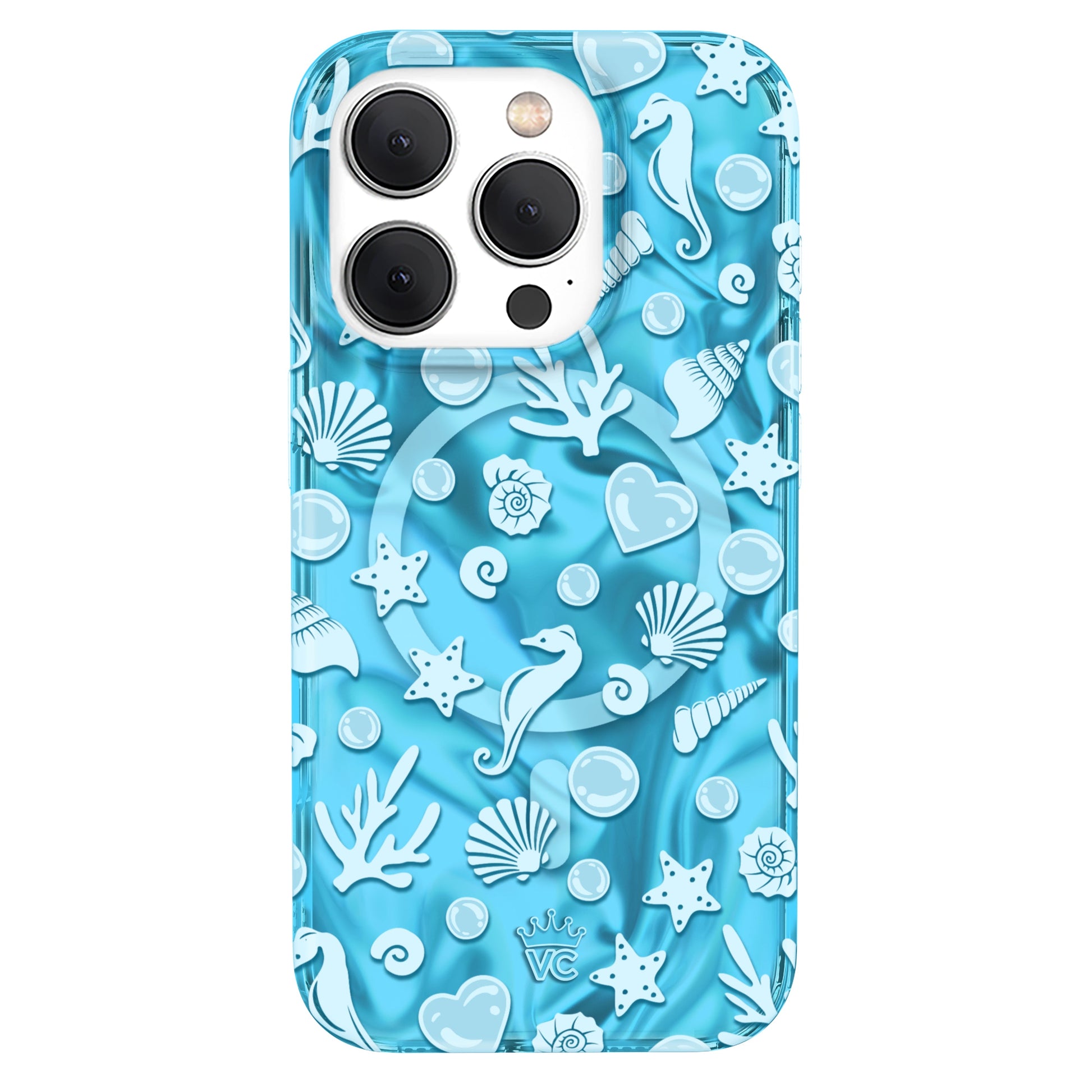 Aquamarine Holo iPhone Case