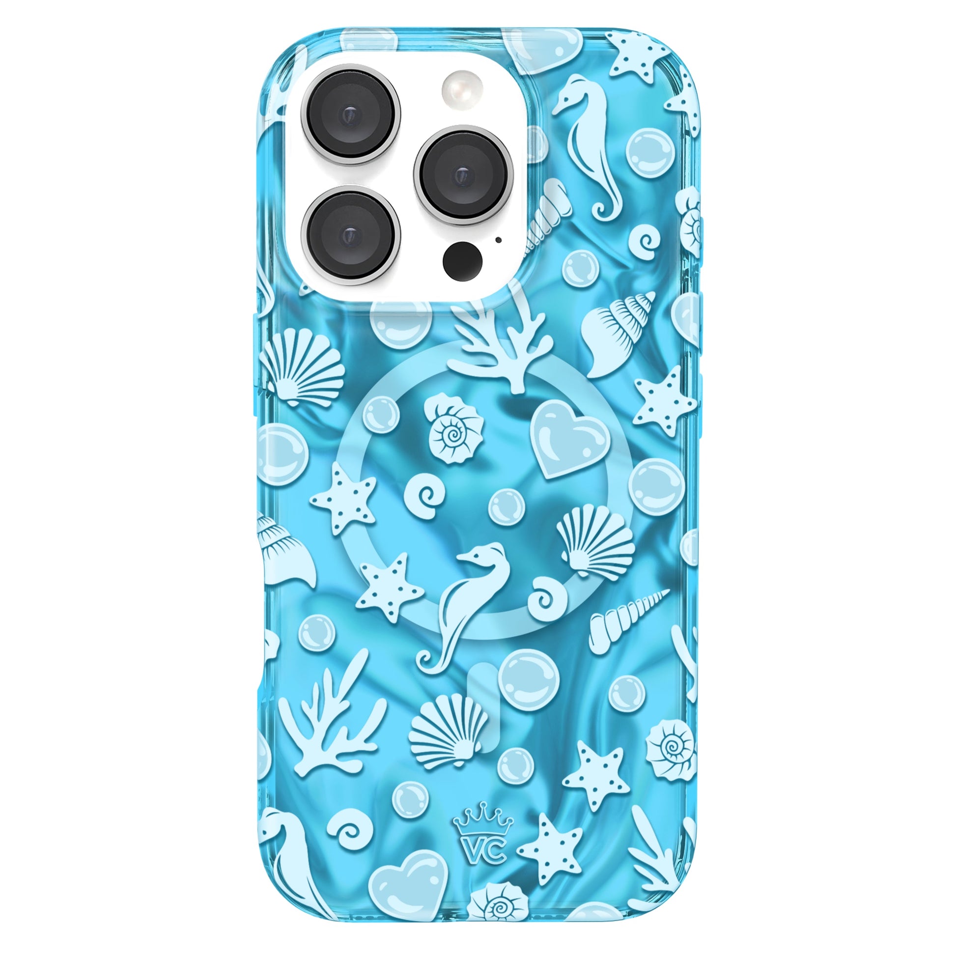 Aquamarine Holo iPhone Case