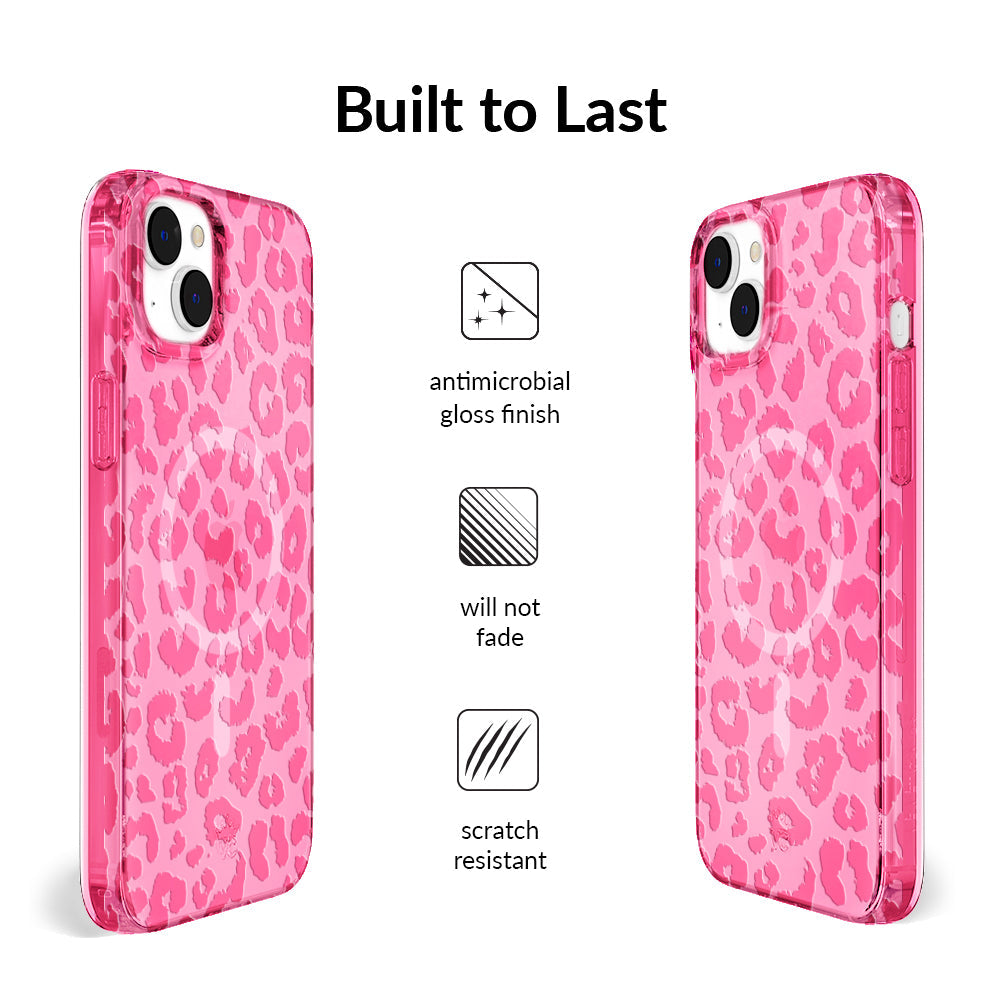 Candy Pink Leopard iPhone Case