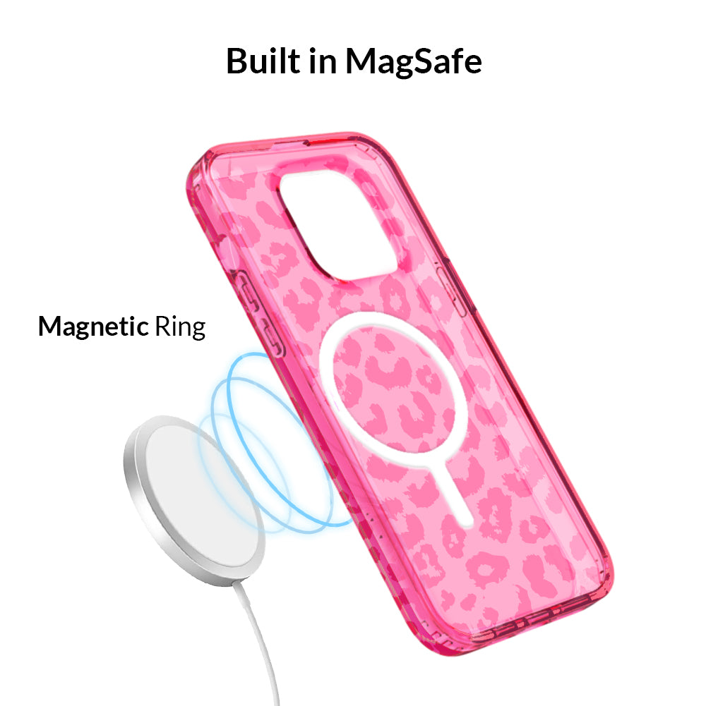Candy Pink Leopard iPhone Case